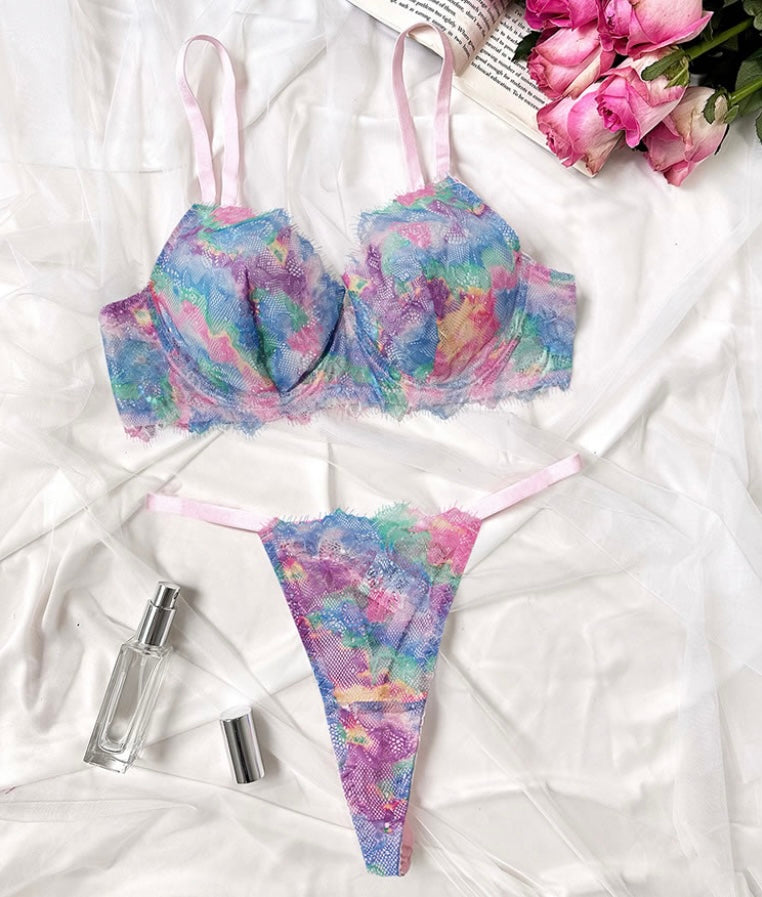 Cotton Candy Dreams Lingerie Set