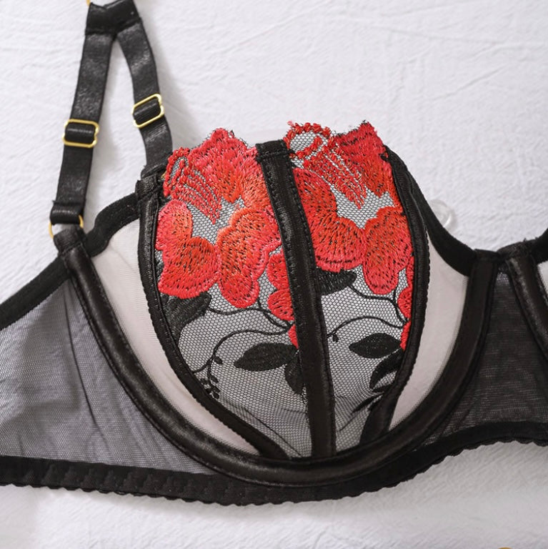 Scarlet Whisper Lingerie Set