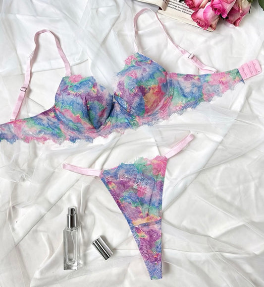 Cotton Candy Dreams Lingerie Set
