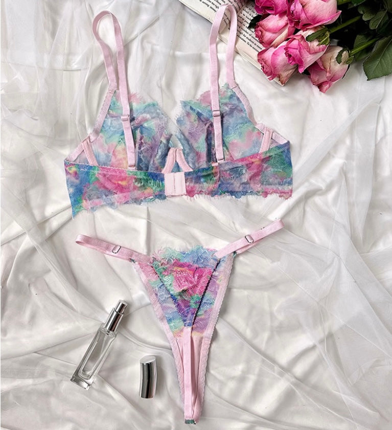 Cotton Candy Dreams Lingerie Set